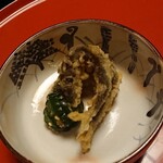 Hiiragiya Ryokan - 稚鮎天麩羅　胡瓜胡麻