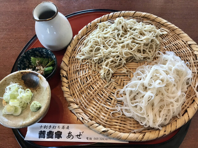 蕎麦家あぜ ひろせ野鳥の森 そば 食べログ