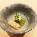 新ばし 星野 - 鯛の子　蕗