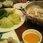 火鍋 小肥羊 - ごまだれ最高！