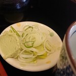 せんがく - 薬味(葱ｰ山葵)