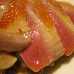 フォリオリーナ・デッラ・ポルタ・フォルトゥーナ - 鳩肉のソテーのアップ　(2012/09)