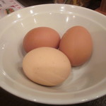 我流担々麺 竹子 - 食べ放題の茹で卵