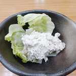 四ツ木製麺所 - ツナサラダ