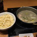 もつ鍋 慶州 - 〆はちゃんぽん