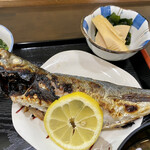 ささら - アジ塩焼き