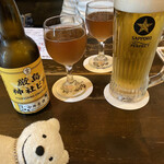 Roppou Jinnosuke - 厳島神社ビア、生ビール Itsukushima Ginger Beer, Beer on Tap at Roppo Jinnosuke, Hadano！♪☆(*^o^*)