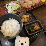 Roppou Jinnosuke - もち豚味噌漬け定食 Miso Pickled Mochibuta Pork Lunch Set at Roppo Jinnosuke, Hadano！♪☆(*^o^*)