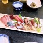 十八番 - ちょい刺し盛り。