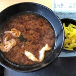 采女食堂 - 赤だし＆お漬物