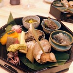 割烹 勘べえ - 前菜盛り合わせ