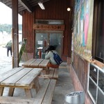 ホームラン軒 - 灰皿あります