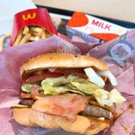 McDonald's - 炙り醤油風ベーコントマト肉厚ビーフ