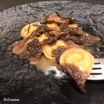 カーサ・デル・チーボ - 仕上げに黒ﾄﾘｭﾌを惜しげもなく