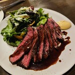 ポンデュガール - 牛カイノミのステーキフリット