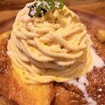 レストラン&カフェ PAO -  安納芋のモンブラン、フレンチトースト！