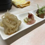 がばちょ - セット（ドリンク1杯+アテ3品/500円）こっち側ボカシバージョンｗ