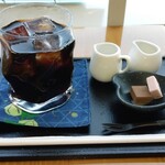 喫茶 展望 - アイスコーヒー380円＋生チョコ100円