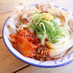 Marunanashouten - 【ランチ】肉系讃岐うどん「肉麺奴等」から、キムラくん