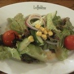 カフェ ラ・ボエム - 201209 Cafe La Boheme　 DESERT　SET（ｻﾗﾀﾞ）.jpg