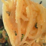 カフェ ラ・ボエム - 201209 Cafe La Boheme　 LUNCH　SET（辛子明太子あえ)明太子たっぷり！.jpg