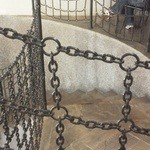 カフェ ラ・ボエム - 201209 Cafe La Boheme　１Fへ下りる階段.jpg