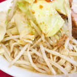 ラーメン二郎 - ヤサイ（そのまま）