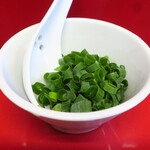 ラーメン二郎 - 青ネギ