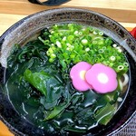 はなちゃんうどん  - わかめうどん　４３０円