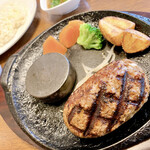 洋食 だんらんや - 網焼きハンバーグ　150gおろしポン酢ソース