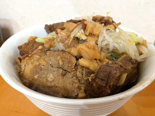 ラーメン二郎 - 「持ち帰り」700円