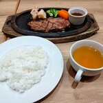 Dembapuremiamu - 【2021.4.15(木)】サーロインステーキランチ(150g)1,408円