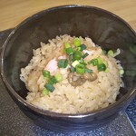 カニ蟹 crab noodle 三宮 - 赤蟹 noodle 味噌バター仕立て ランチ限定 蟹飯セット 1,450円