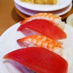 Kappa Sushi - 2種盛り まぐろ海老