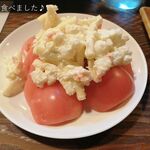 ざぶとん - トマトスライス400円