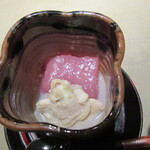 ことわりをはかるみせ ばんどう - 桃蕪豆腐　蛤