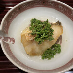 豪龍久保 - 煮物 筍と白甘鯛