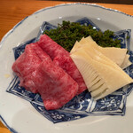 豪龍久保 - 但馬牛と花山椒のしゃぶしゃぶ