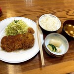 Ponta - 210114とんかつ定食2900円