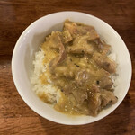 海老丸らーめん - 豚のクリーム丼50円！！Σ(￣。￣ﾉ)ﾉ