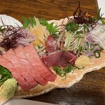 菜 - 烏賊刺しも