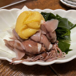 菜 - 蛍烏賊とうどの酢味噌和え