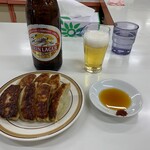 Gouzano Tenga - 瓶ビール＋餃子