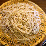 Tatsumi Soba Shimahei - 鴨汁せいろ（１２００円）