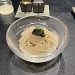 西麻布 焼肉 X - 冷麺。
      大変に美味し。