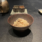 西麻布 焼肉 X - もつまぶし。
      大変に美味し。