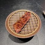 西麻布 焼肉 X - 但馬牛ハラミ。
      大変に美味し。