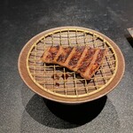 西麻布 焼肉 X - 但馬玄特上カルビ。
      大変に美味し。