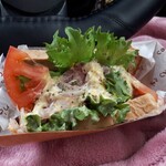 ぐりむわーるど - 料理写真:CJ特別セット(500円)　ローストビーフサラパン