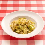 Sauteed cabbage and anchovies
